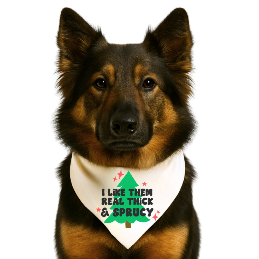 THICK & SPRUCY-  CLASSIC DOG BANDANA