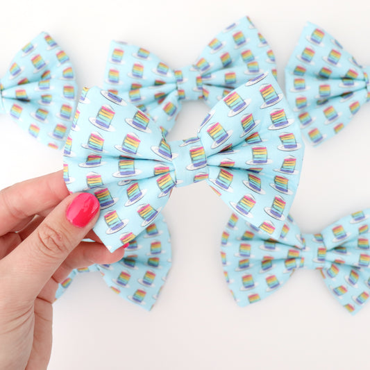 BIRTHDAY CAKE - DAPPER DEXTER DOG BOW TIE