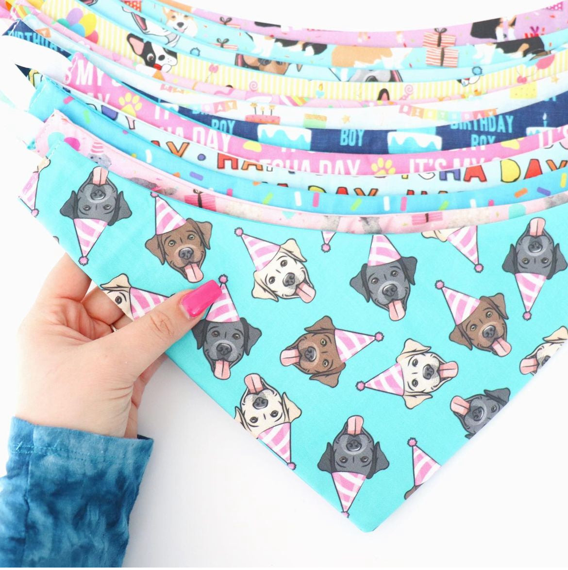 20 BIRTHDAY DAY CLASSIC BANDANAS (WHOLESALE)