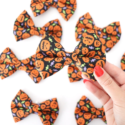 JACK O'LANTERNS - DOG BOW TIE BY DAPPER DEXTER