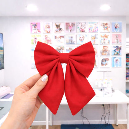 RED - SAILOR BOW