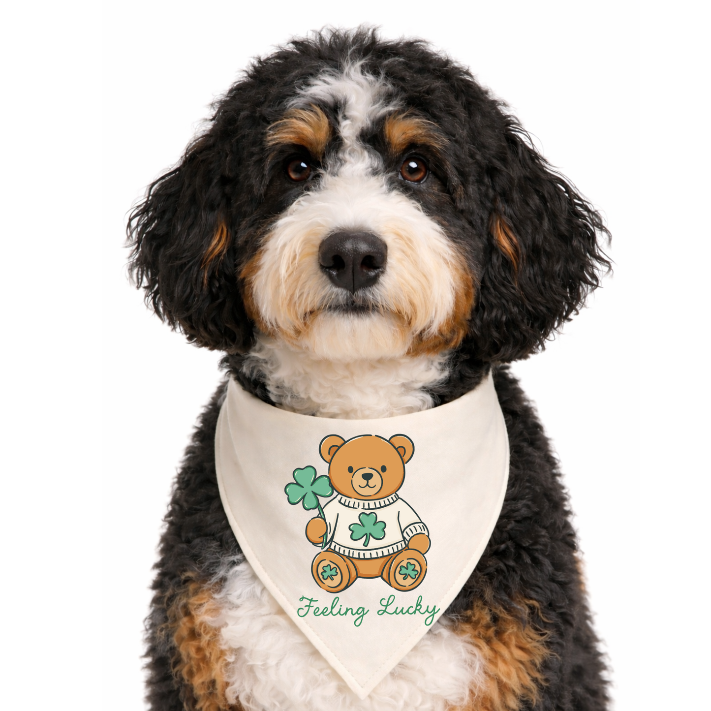 FEELING LUCKY  - CLASSIC DOG BANDANA