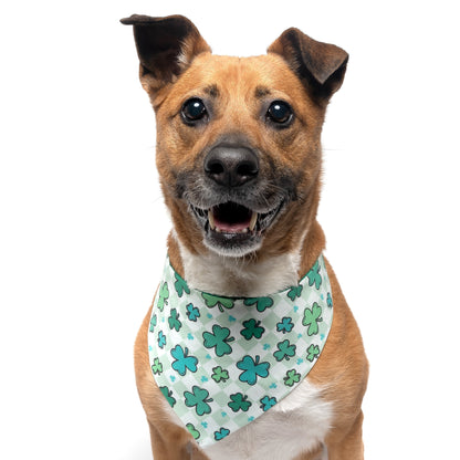 RETRO SHAMROCK - CLASSIC DOG BANDANA