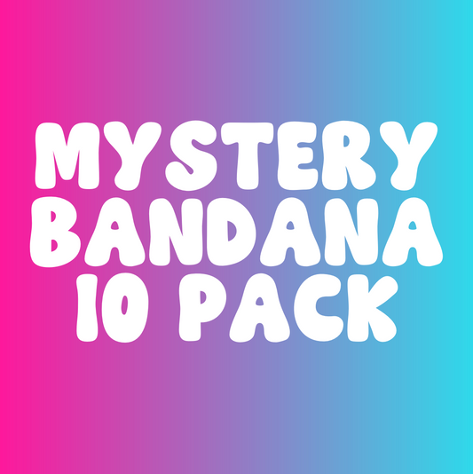 MYSTERY 10 PACK - BANDANAS