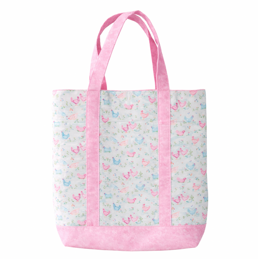 HANDMADE BAG - CHICKEN PATTERN