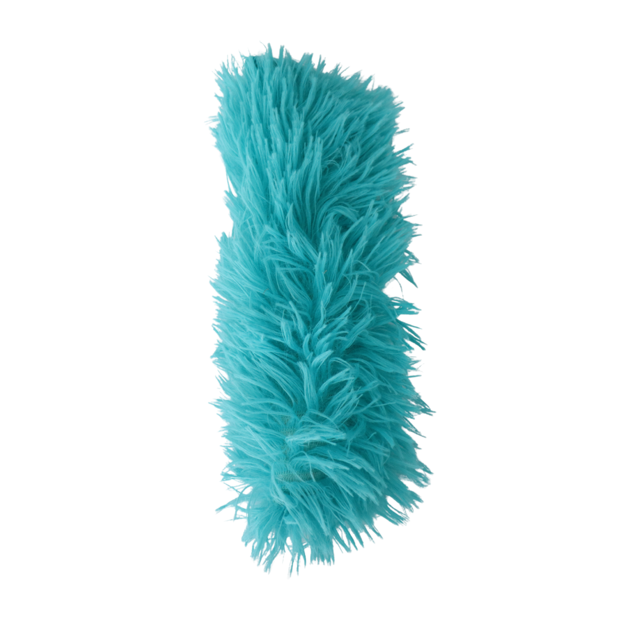 TEAL PLUSH (LARGE) CAT TOY