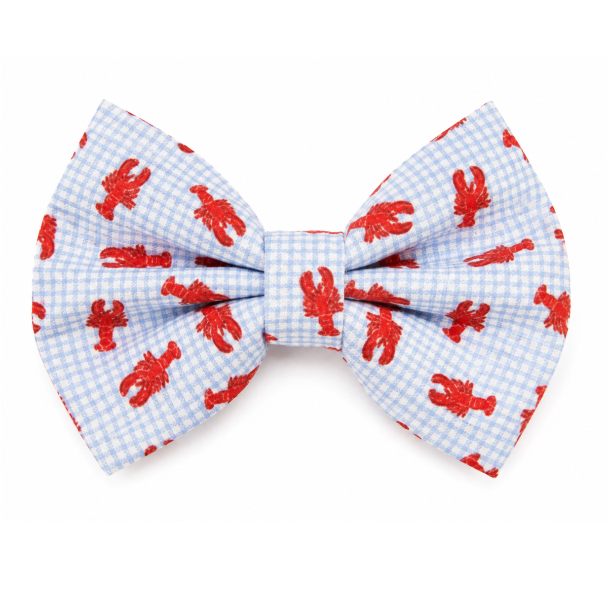 CRAWFISH PLAID - DAPPER DEXTER DOG BOW TIE