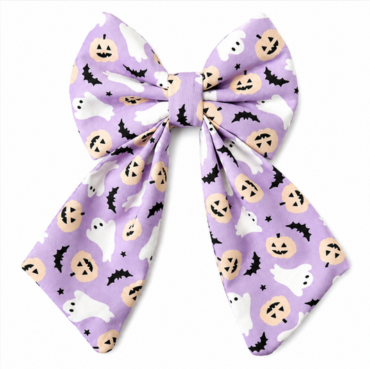 LAVENDER HALLOWEEN - SAILOR BOW