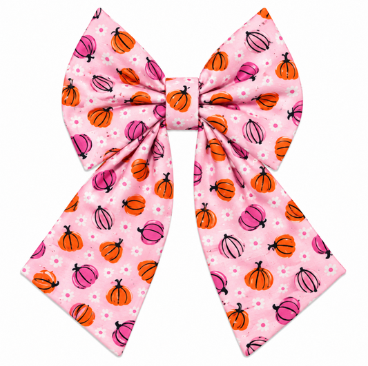 PINK PUMPKINS - SAILOR BOW
