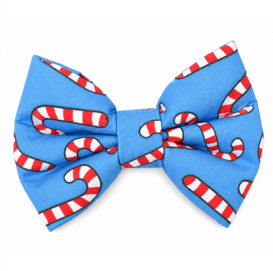 CANDY CANES - DAPPER DEXTER DOG BOW TIE