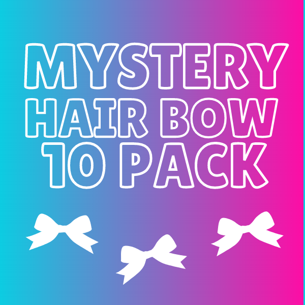 MYSTERY 10 PACK - HAIR BOWS