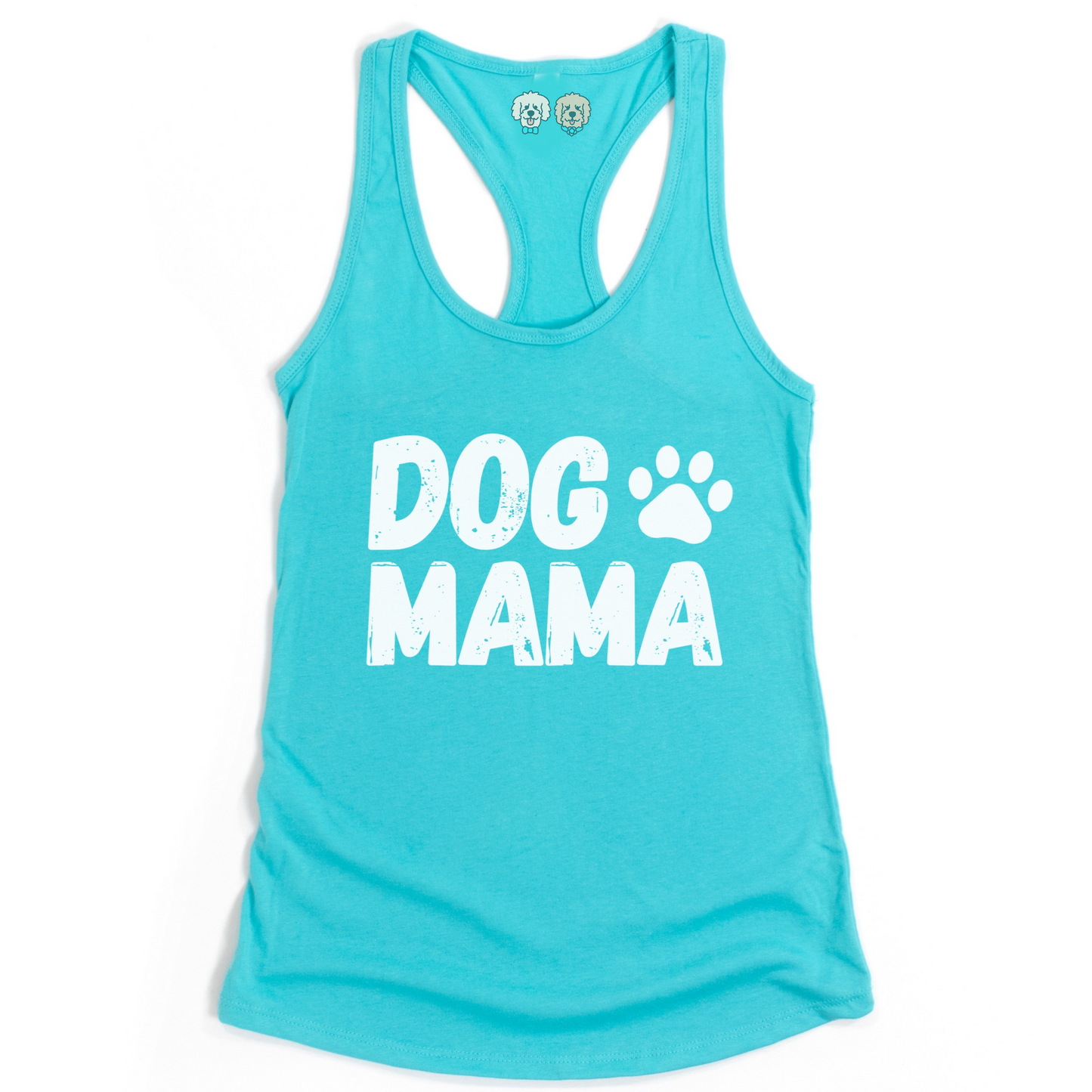 DOG MAMA - TROPICAL BLUE TANK
