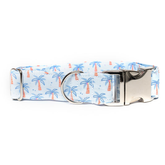 PALM TREES - DOG COLLAR