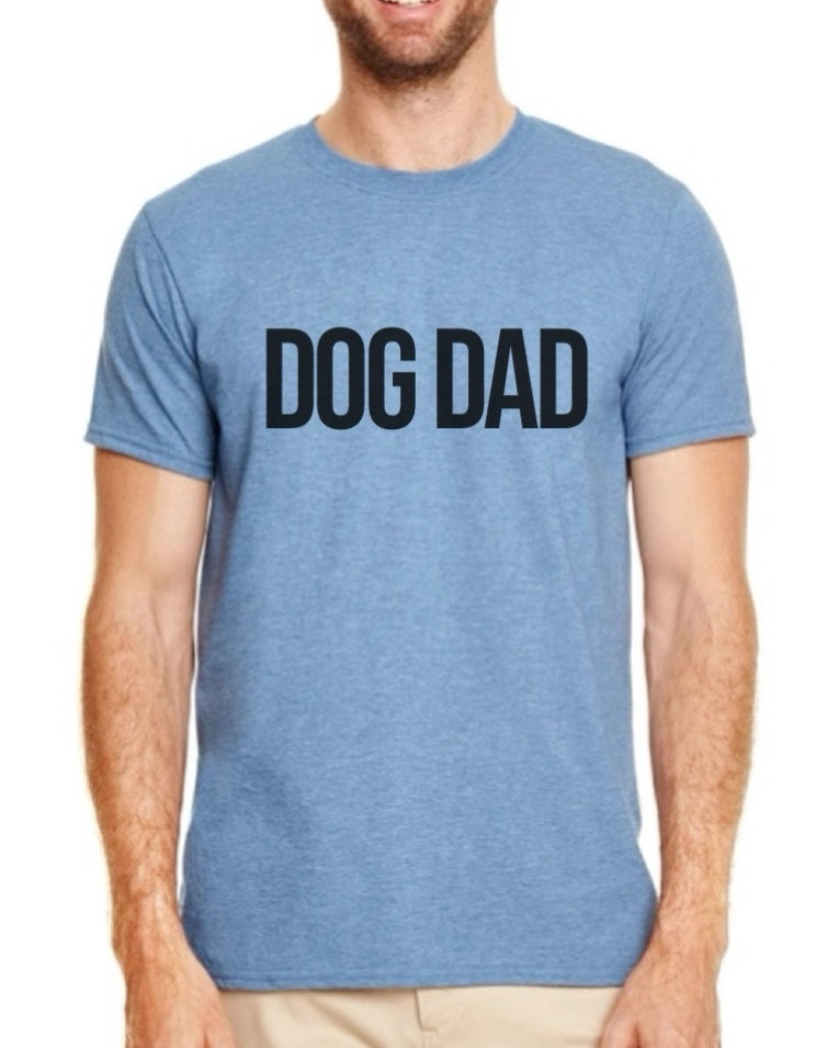DOG DAD - BLUE TSHIRT